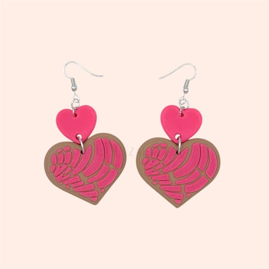 Concha Valentine Earrings